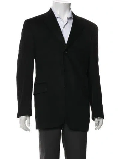 Pre-owned Jack Victor Ing Loro Piana & C. Cashmere Blazer In Black