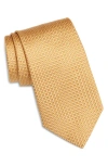 Jack Victor Jerome Silk Tie In Yellow