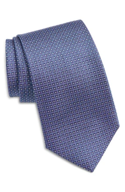 Jack Victor Jerome Silk Tie In Purple