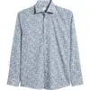 Jack Victor Laurendeau Floral Cotton Button-up Shirt