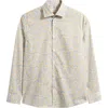Jack Victor Laurendeau Floral Cotton Button-up Shirt