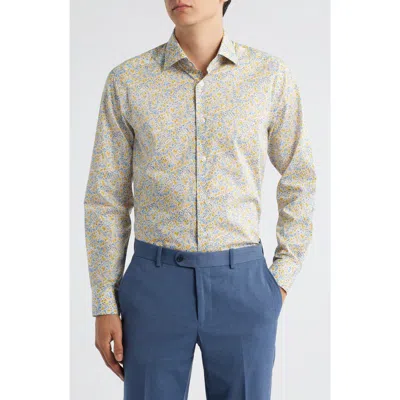 Jack Victor Laurendeau Floral Cotton Button-up Shirt In Multi