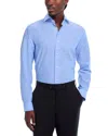 Jack Victor Linen & Cotton Shirt In Blue