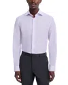 Jack Victor Linen & Cotton Shirt In Lilac