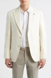 Jack Victor Hampton Sand Solid Sport Coat In Sand