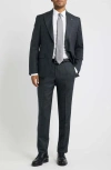 Jack Victor Marcus Wool Suit In Blue