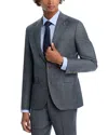 Jack Victor Melange Regular Fit Suit In Grey