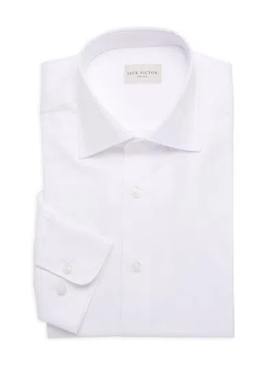 Jack Victor Men's De Lavigne Oxford Dress Shirt In White