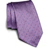 Jack Victor Metcalfe Neat Dot Silk Tie In Purple