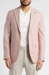 Jack Victor Midland Houndstooth Super 120s Wool Sport Coat