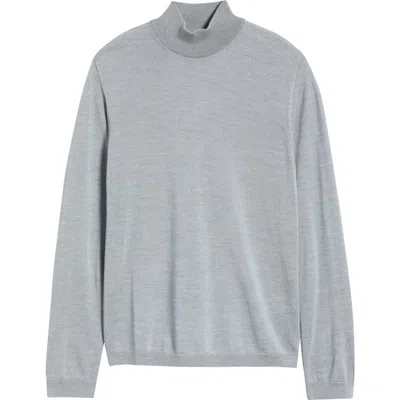 Jack Victor Mock Neck Wool & Silk Sweater In Multi