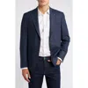 Jack Victor Morton Soft Constructed Wool Sport Coat In Blue