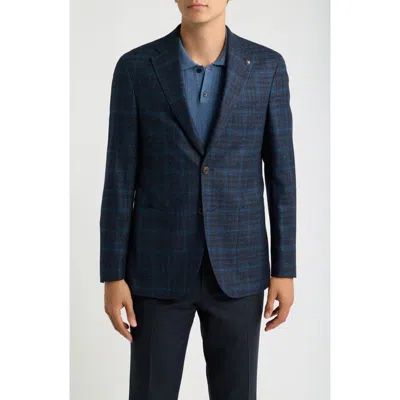 Jack Victor Morton Wool, Silk, Linen & Cashmere Sport Coat In Blue