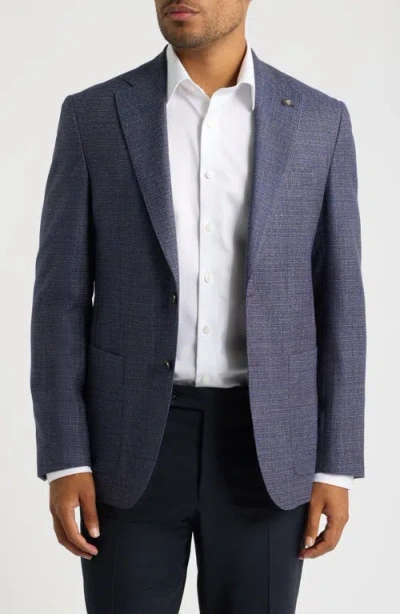 Jack Victor Morton Wool Sport Coat In Blue