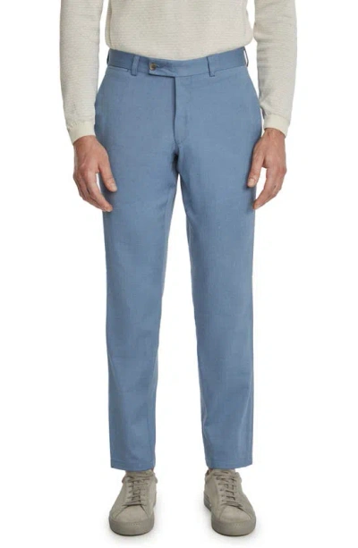 Jack Victor Palmer Modern Fit Pants In Light Blue