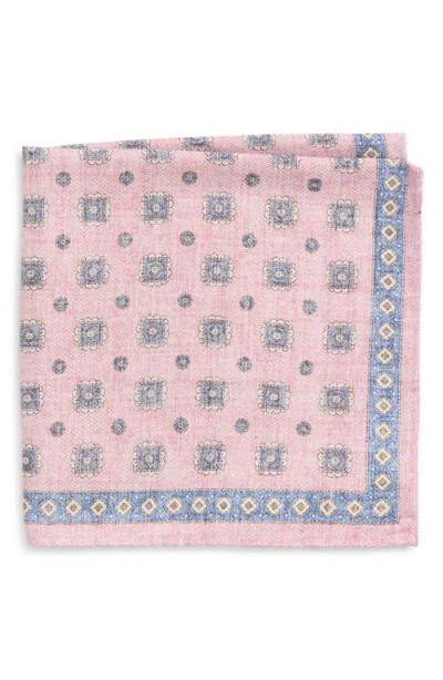Jack Victor Ronge Silk Pocket Square In Multi