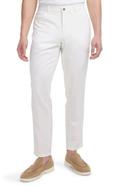 Jack Victor Sage 5-pocket Wool Pants In White