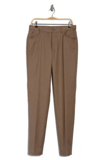 Jack Victor Sage Five-pocket Trousers In Brown