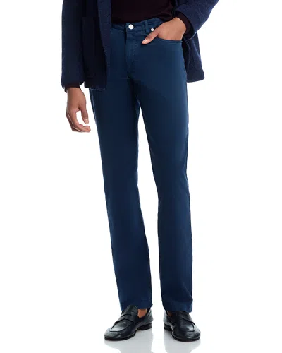 Jack Victor Jackie 5-pocket Stretch Wool Pants In Navy