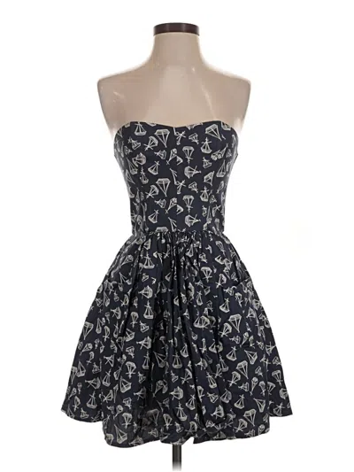 Pre-owned Jack Wills Cocktail Dress In Blue