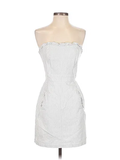 Pre-owned Jack Wills Cocktail Dress In Silver