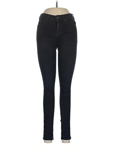 Pre-owned Jack Wills Jeggings In Black