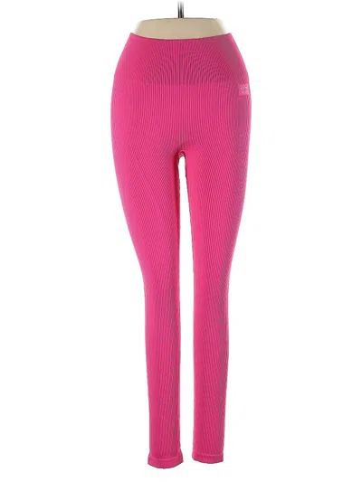 Pre-owned Jack Wills Yoga Pants In Pink