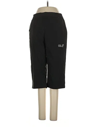 Pre-owned Jack Wolfskin Active Pants In Black