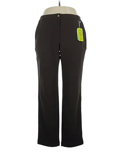 Pre-owned Jack Wolfskin Active Pants In Black