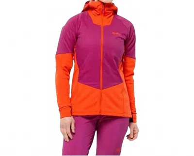 Jack Wolfskin Alpspitze Hybrid Jacket In New Magenta In Multi