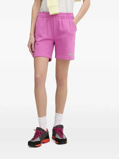 Jack Wolfskin Celebrate The Paw Shorts In Pink
