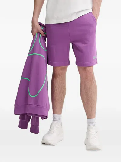 Jack Wolfskin Celebrate The Paw Shorts In Purple