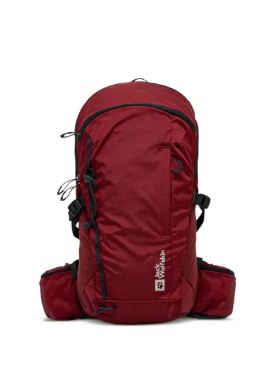 Jack Wolfskin Cyrox Shape 25l Zip-up Backpack In Red