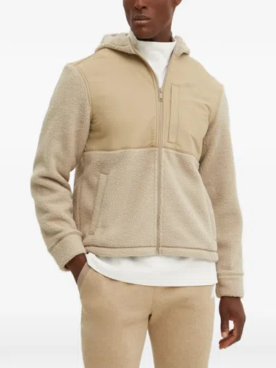 Jack Wolfskin Felslicht Hooded Zip Jacket In Nude