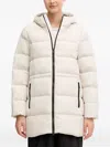 Jack Wolfskin Frozen Palace Hooded Coat In Neutral