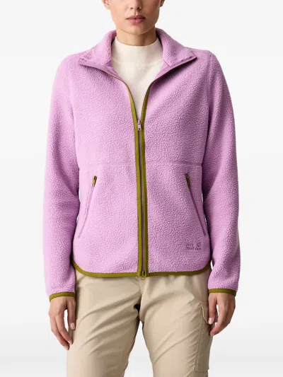 Jack Wolfskin Lite Curl Fz W Fleece Zip-up Swetashirt In Multi