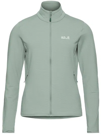 Jack Wolfskin Litestride Fz W Jacket In Green
