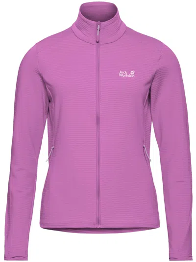 Jack Wolfskin Litestride Fz W Jacket In Pink