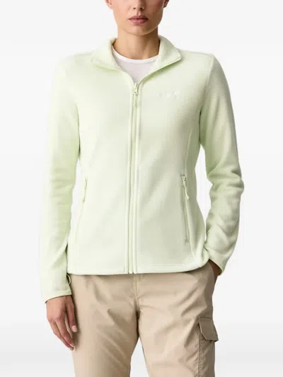 Jack Wolfskin Logo-embroidered Zip-up Sweatshirt In Animal Print