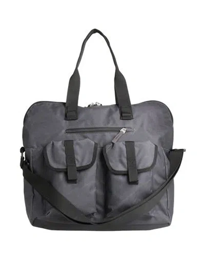 Jack Wolfskin Man Handbag Charcoal Size - Polyester In Grey