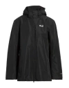 Jack Wolfskin Man Jacket Black Size L Polyester In Black