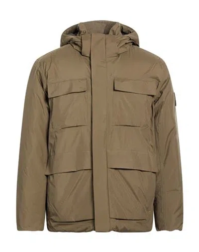 Jack Wolfskin Man Jacket Military Green Size M Polyamide