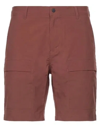 Jack Wolfskin Man Shorts & Bermuda Shorts Tan Size 38 Polyamide In Brown