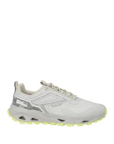 Jack Wolfskin Man Sneakers Light Grey Size 11 Textile Fibers In White