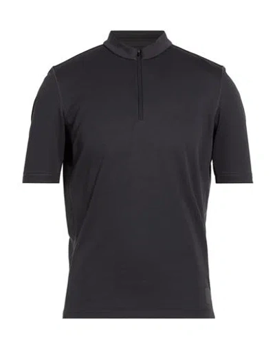 Jack Wolfskin Man T-shirt Charcoal Size M Polyester In Gray