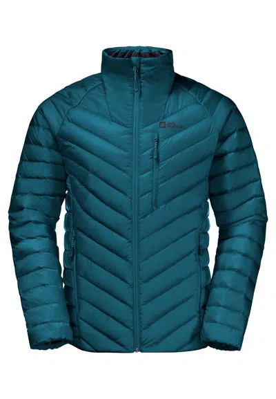 Jack Wolfskin Men's Passamani Down Jacket - Phantom In Green