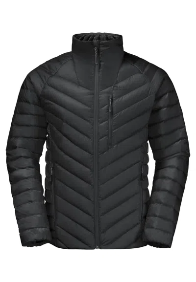 Jack Wolfskin Mens Passamani Down Jacket - Phantom In Black