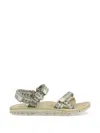 Jack Wolfskin Patterned Strap Sandals In Neutral