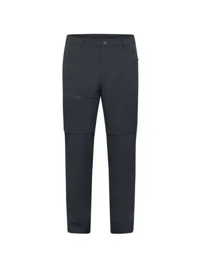Jack Wolfskin Pico Trail Zip-off Panelled Trousers In Gray