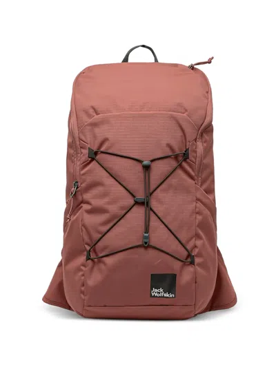 Jack Wolfskin Serene Cord Backpack In Red